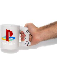 PLAYSTATION Taza Con logo PS y Mango Diseño Mando Play