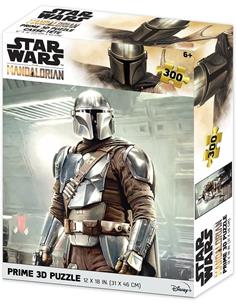 STAR WARS Puzzle Lenticular The Mandalorian 200Piezas