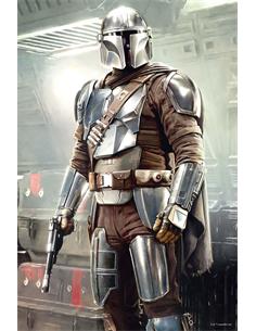STAR WARS Puzzle Lenticular The Mandalorian 200Piezas