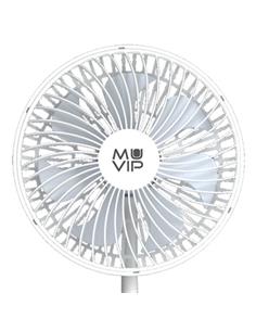 MUVIP Ventilador de Pinza Recargable 6" , 5W, 4 Velocidades MV0552