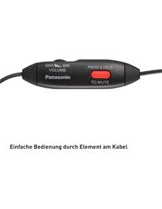 PANASONIC Micro Auricular RP-TCA430 2.5MM Flexible Plata