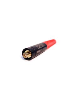 JETFON Antena DB-85F Dual Banda VHF/UHF con Led Rojo,8.5cm,Conector SMA