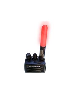 JETFON Antena DB-85F Dual Banda VHF/UHF con Led Rojo,8.5cm,Conector SMA