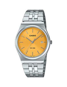 CASIO COLECCION MTP-B145D-9AVEF Reloj Analogico Acero Inox Con Esfera Amarilla ,Fecha ,Resist al Agu