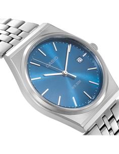 CASIO COLECCION MTP-B145D-2A2VEF Reloj Analogico Acero Inox Con Esfera Azul ,Fecha ,Resist al Agua