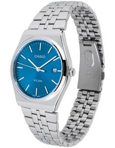 CASIO COLECCION MTP-B145D-2A2VEF Reloj Analogico Acero Inox Con Esfera Azul ,Fecha ,Resist al Agua