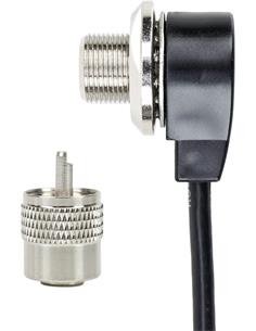 Soporte Para Antena Roscada PL259 Con Cable 4Mtrs PNI T601+ racod macho suelto