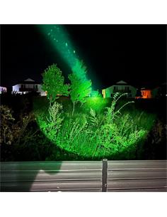 PNI Linterna Led Compacta PNI Adventure F750 Recargable 500 Lumenes,200Mtrs 10W Luz Verde