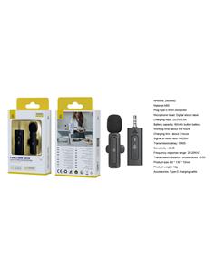 ONE PLUS Microfono De Solapa Inalambrico NR9568 Con Jack 3.5Mm