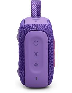 JBL Altavoz Portatil Bluetooth V 5.3 GO4 Purpura 7H Resistente al Agua