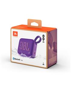JBL Altavoz Portatil Bluetooth V 5.3 GO4 Purpura 7H Resistente al Agua