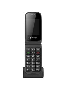 DENVER Telefono Movil Con Tapa 4G Senior BAS-24600L Negro
