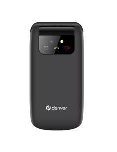 DENVER Telefono Movil Con Tapa 4G Senior BAS-24600L Negro