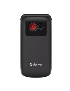 DENVER Telefono Movil Con Tapa 4G Senior BAS-24600L Negro