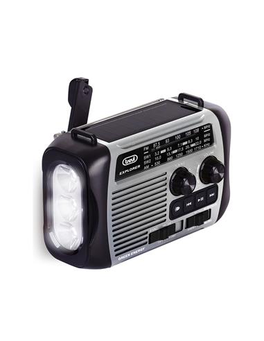Trevi RA 7F30 BT: Radio Multibanda Con Dinamo, Solare, Power Bank E Torcia LED – Non Rimanere Mai Senza Carica!