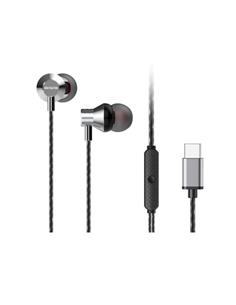 AIWA Auricular Estereo Conector Tipo C Con Microfono Negro