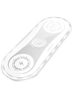 BOROFONE Cargador Inalamrbico 3 En 1 BQ14 Blanco