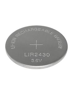 NIMO Pila Boton LIR2430 LItio Recargable 3.6V 70Mah BAT555