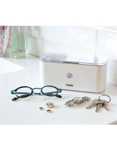 FYSIC Limpiador Ultrasonico Compacto Para Joyas, Lentes, Moneda, Piedras Preciosas  FC-18