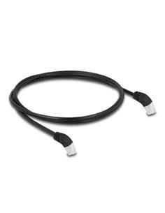 DELOCK Cable RJ45 Cat 6A Acodado 45º 1Mtr Negro 80275