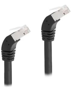 DELOCK Cable RJ45 Cat 6A Acodado 45º 3Mtrs Negro 80277