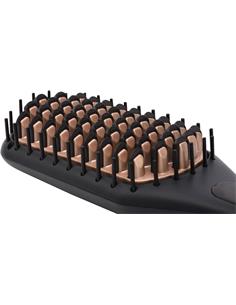REMINGTON Cepillo Alisador 2 En 1 CB7400 Cerdas de Ceramica, 3 Niveles de Temperatura,Apagado Autom.