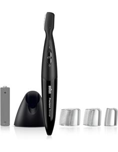 BRAUN Recortadora de Precision PT5010 Vello Facial Lavable Con Pilas