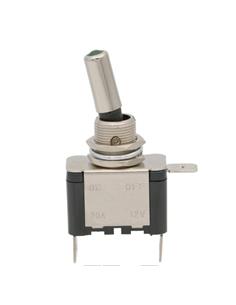 EUROCONNEX Interruptor 2P A Palanca Con led Azul On-OFF 12V/20A 4462AZ