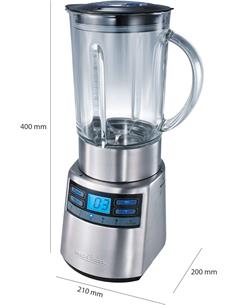PROFICOOK Batidora De Vaso Cristal 1.8L 1200W PC-UM 1006