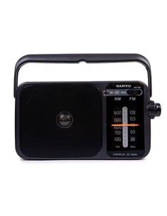 SANYO Radio Analogica Con Altavoz AM/FM  KS115N Negro