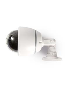 NEDIS Camara Seguridad Falsa Tipo Domo Con Luz Led A Pilas DUMCF50WT