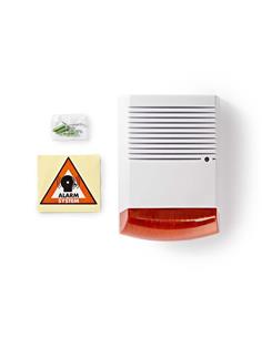 NEDIS Sirena De Seguridad Falsa Con Led A Pilas DUMSS20WT