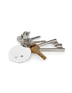 NEDIS Tag Buscador Bluetooth 50Mtrs BTKF10WT Blanco