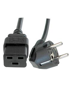 EUROCONNEX Cable Alimentacion Schucko C19 1.8Mtrs 6000