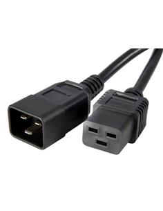 EUROCONNEX Cable Alimentacion C19 C20 Para CPU 1.8Mtrs 6001