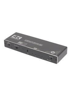 EUROCONNEX Switch HDMI 4x1 4K 60Hz Con Mando/Salida Audio SPDIF/Coaxial/Jack 3.5/ARC AV18