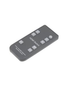 EUROCONNEX Switch HDMI 4x1 4K 60Hz Con Mando/Salida Audio SPDIF/Coaxial/Jack 3.5/ARC AV18