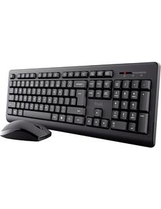 TRUST Teclado + Raton Inalambrico PRIMO Negro