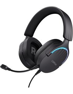 TRUST Auricular Gaming FAYZO Por USB y RGB 7.1 Negro