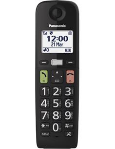 PANASONIC Telefono Inalambrico Duo KX-TGU112 Negro Teclas Grandes