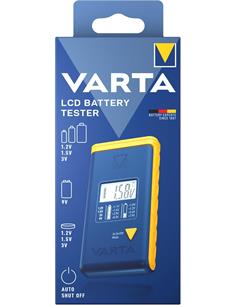 VARTA Comprobador  de Carga Para Pilas Digital 1.2/1.5/3/9v