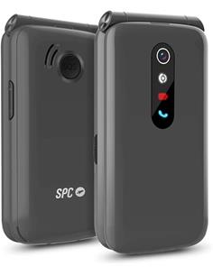 SPC Telefono Movil STELLA 2 2323T Titanium Dual Sim,Teclas Grandes,Boton SOS,Radio Fm, Camara,Linter