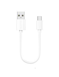 ACCETEL Cable Datos  Tipo C M/ a Usb A/M 30Cms CU37 Blanco