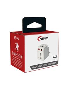 NIMO Enchufe Universal Con Puerto USB MEL077