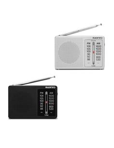 SANYO Radio Analogica Portatil AM/FM KS106P Gris