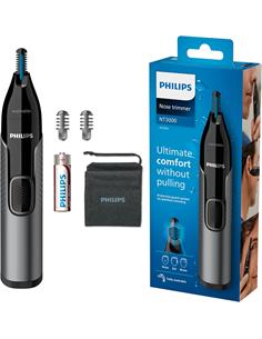 PHILIPS Cortapelo Nariz/orejas/Cejas NT3650 Lavable
