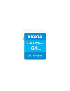 KIOXIA Tarjeta Memoria SDXC UHS-1 64GB Exceria G2 4K