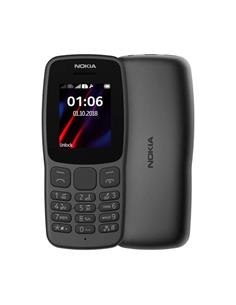 NOKIA Telefono Movil 106  TA-1114DS Negro Dual Sim, Linterna, Radio Fm,  Micro Sd