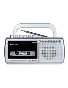 SANYO Reproductor Cassette Con Radio FM KS111