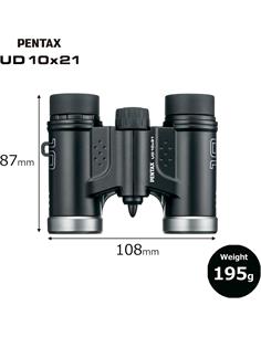 RICOH Prismatico 10x21 Negro
